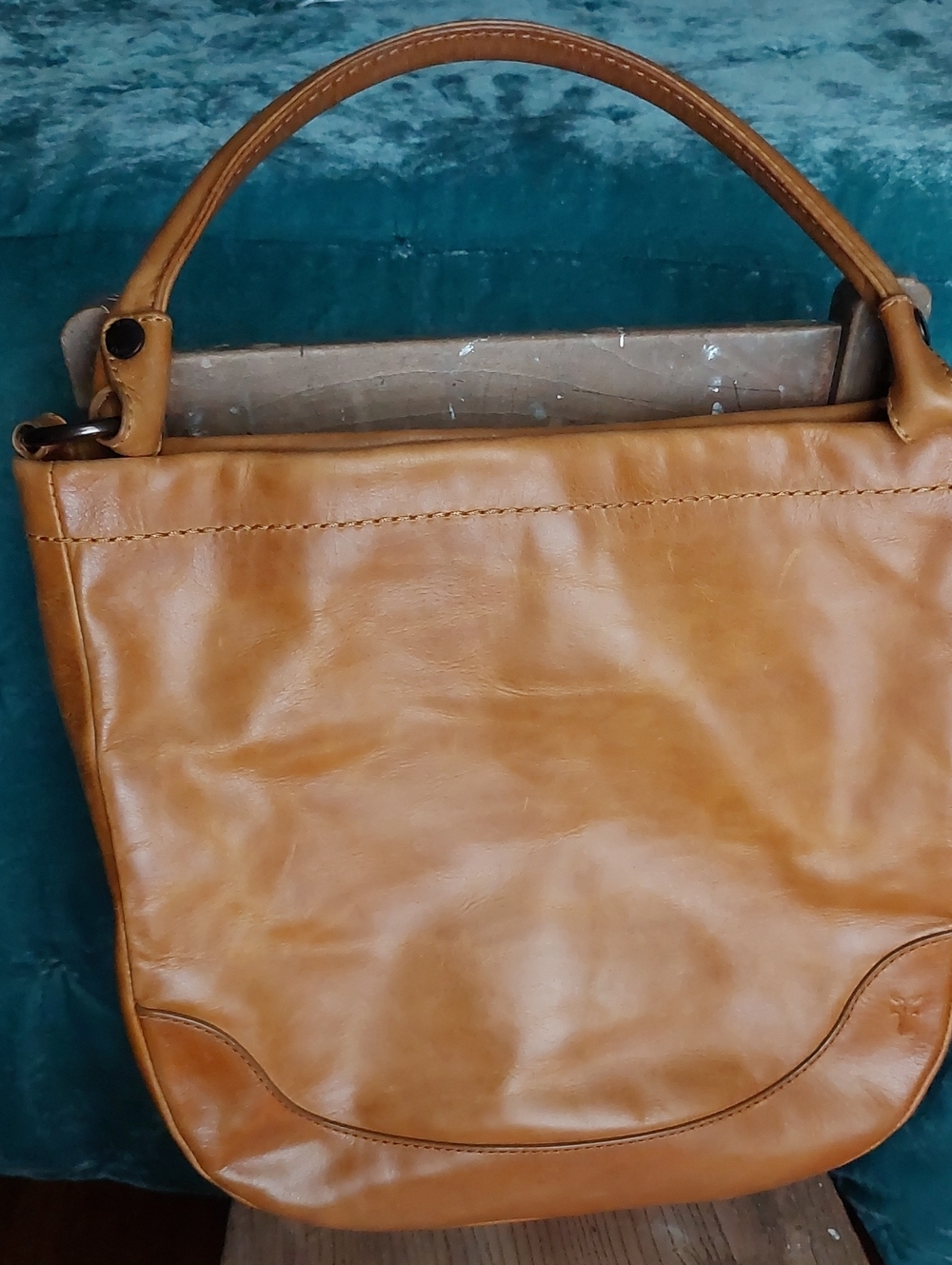Frye Melissa Hobo Leather Bag - Picture 3 of 8